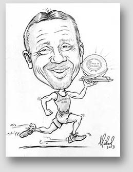 Gift Caricature by Michael Beickel