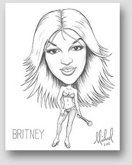 Celebrity Caricature by Michael Beickel